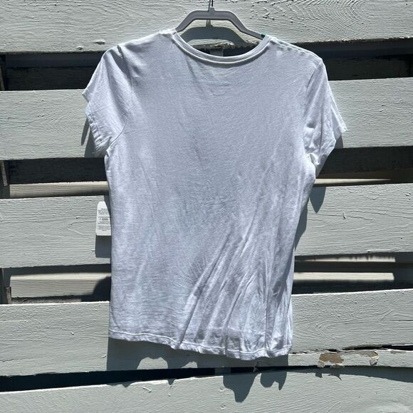 NWT Peacock Sequin Embellished Tee - Picture 4 of 8